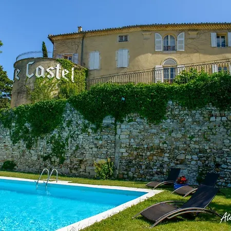 Ferienwohnung Peaceful retreat in Drome Provencale Castel Montboucher-sur-Jabron Exterior foto